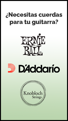 Cuerdas guitarra ernie ball d´addario Knobloch